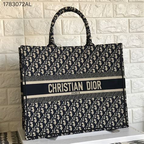 dior style tote bag|original christian Dior tote bag.